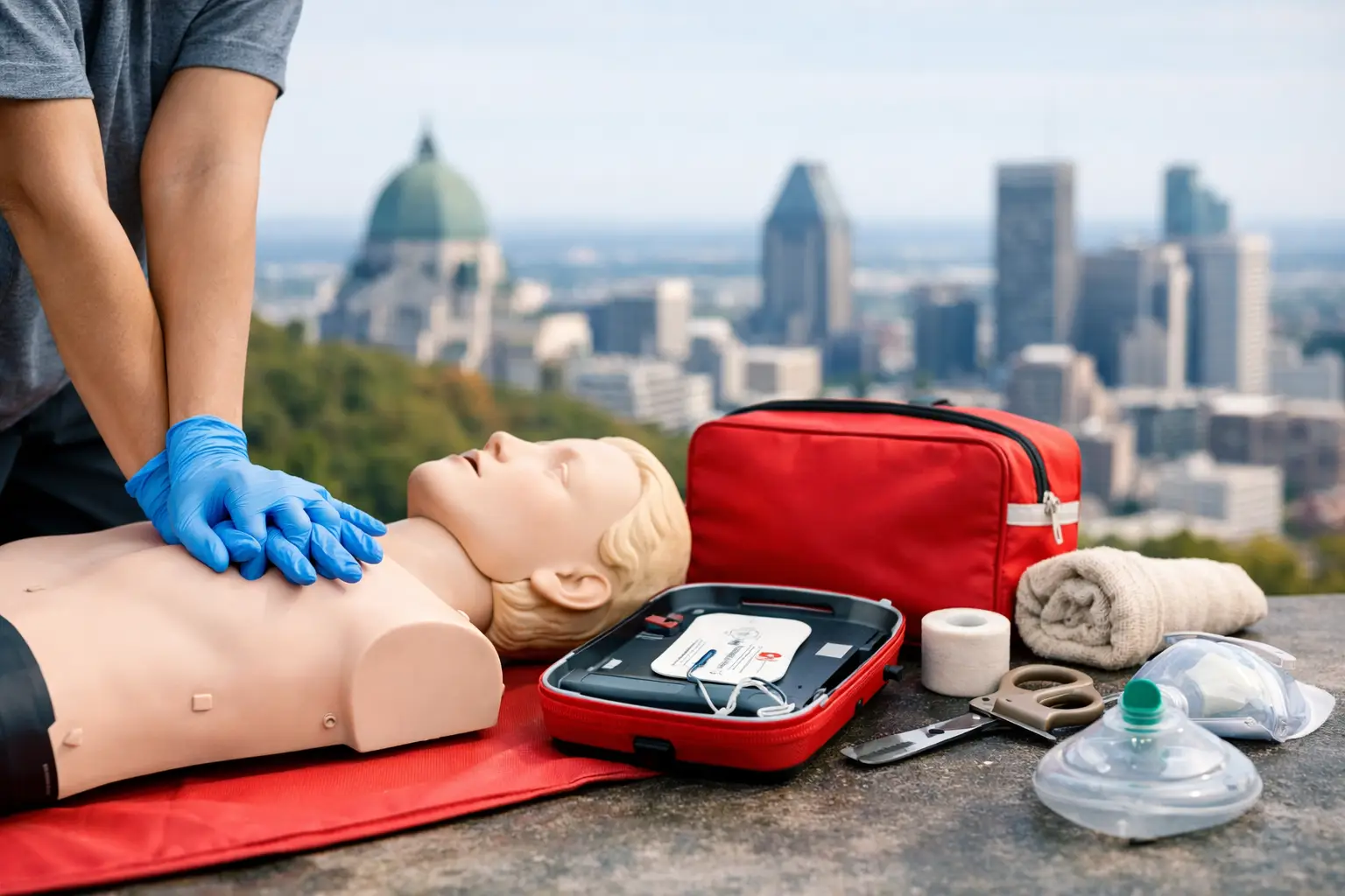 CPR and First Aid Training Near Montreal: Which Course?