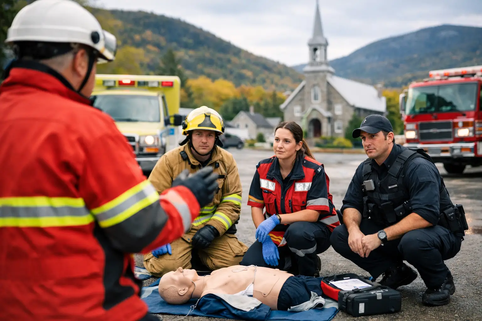 Emergency Response Training in Quebec Communities