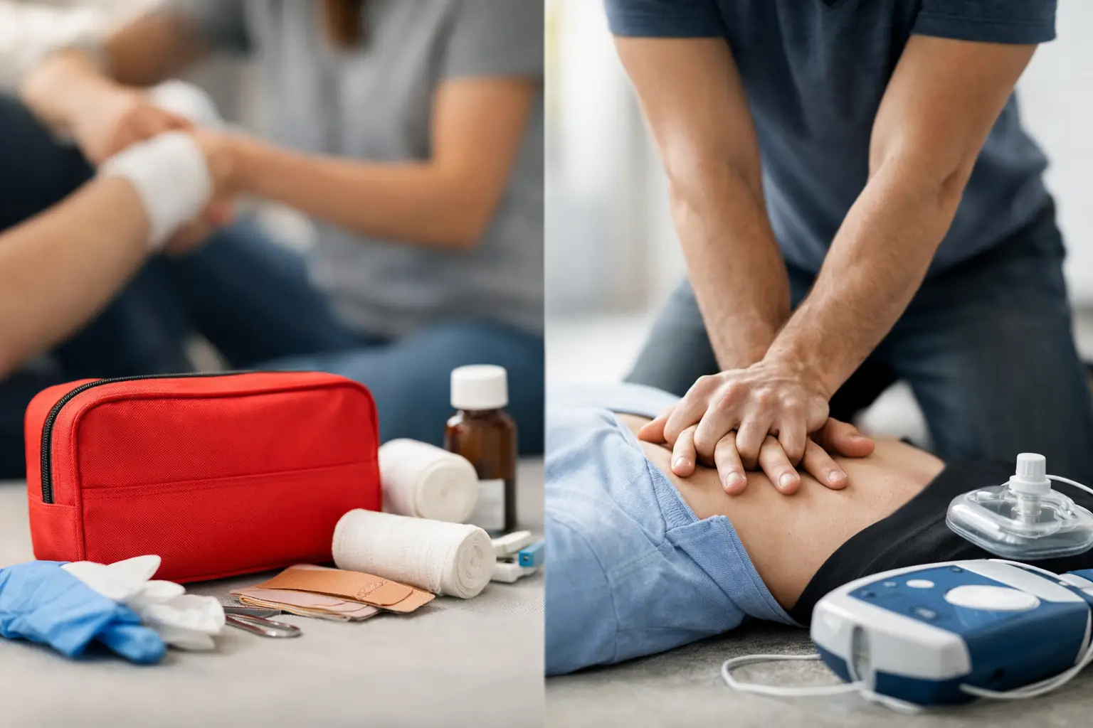 First Aid vs. CPR: What’s the Difference, Really?