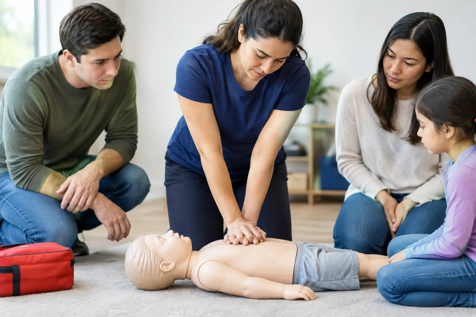 Pediatric CPR for Caregivers When Seconds Count