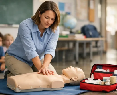 First Aid Certification for Teachers: A School Guide